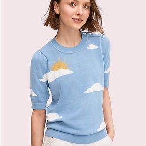 Kate Spade New York Silver Lining Cloud Sweater